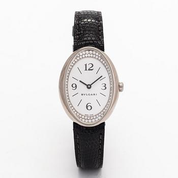 Bulgari, Ovale, rannekello, 23,5 x 32 mm.