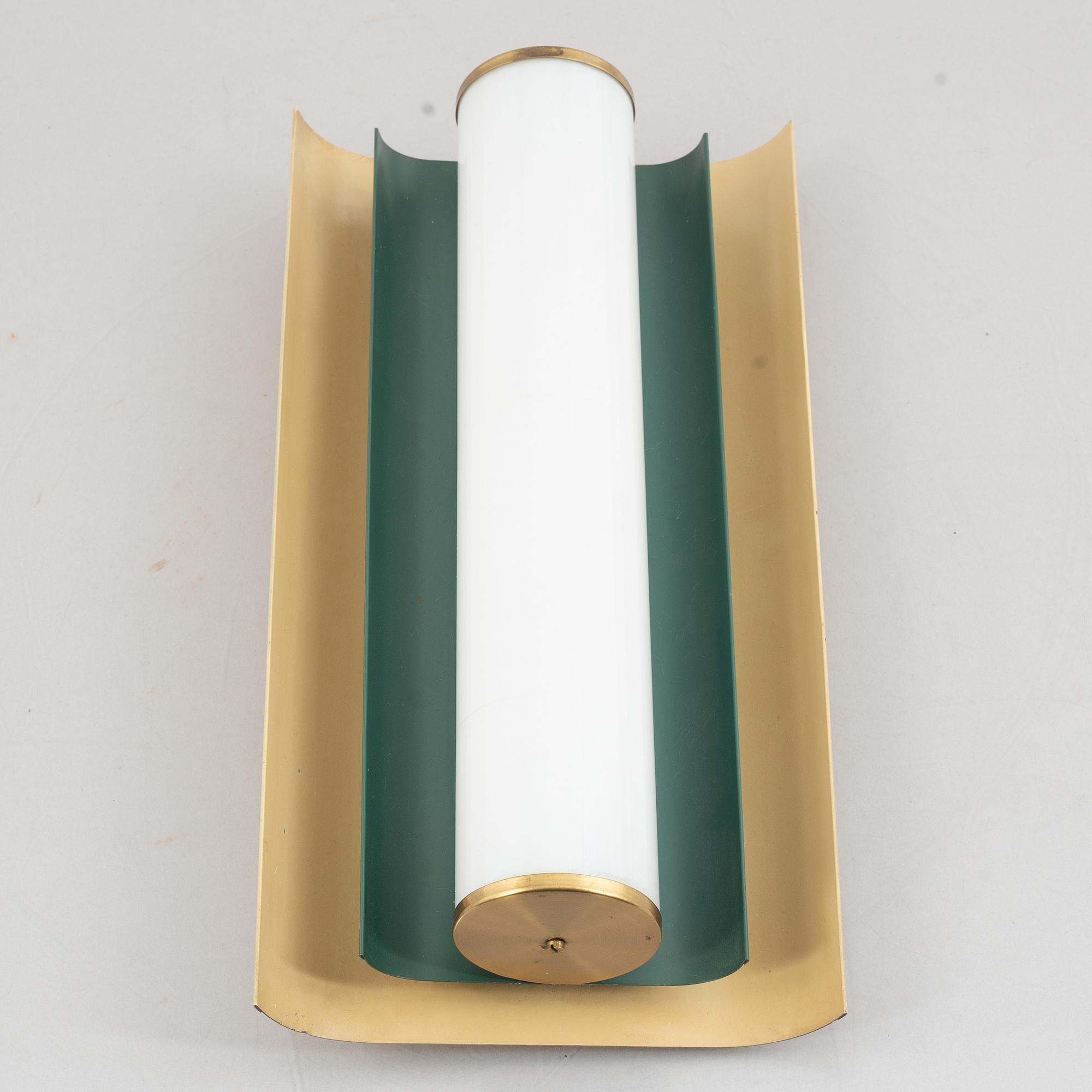 Cebe, vägglampa, modell "A 4314", Svalöv, 1940-tal.