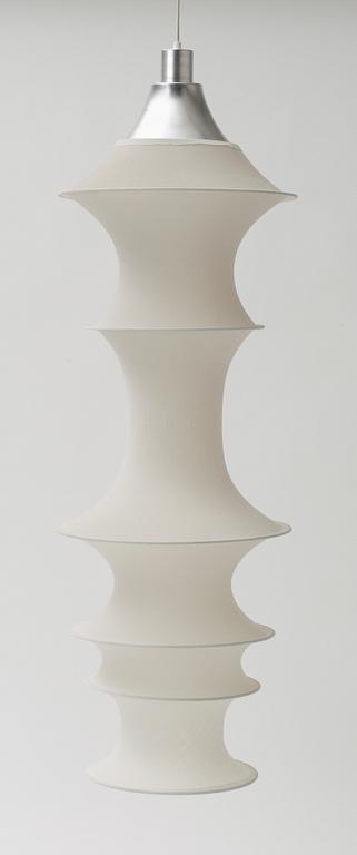 TAKLAMPA, "Falkland", Bruno Munari, Danese, Milano, Italien. Höjd ca 120 cm.