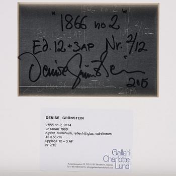 Denise Grünstein, "1886 no 2", 2015.