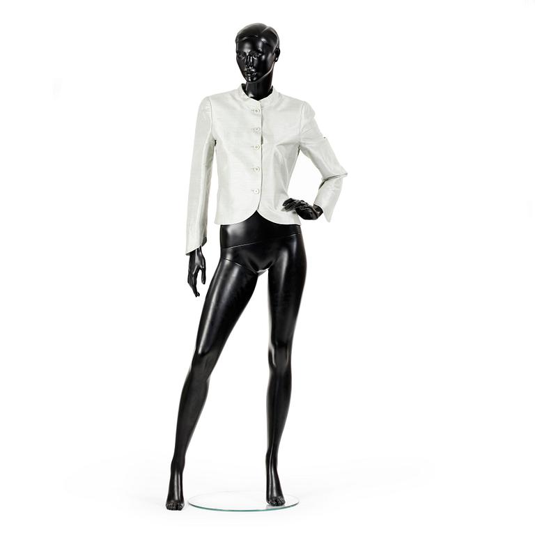 ARMANI, a silk evening jacket.