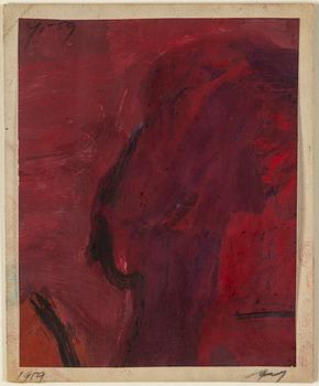 ADJA YUNKERS, gouache, signed and dated 1959.