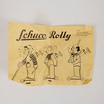 SCHUCO, "Rolly" nalle, Tyskland, omkring 1950.