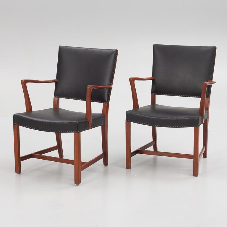 Karl Erik Ekselius, a pair of chairs, JOC, Vetlanda, mid 20th Century.