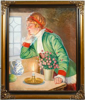 EMIL LINDGREN, olja på duk, signerad och daterad 1930.