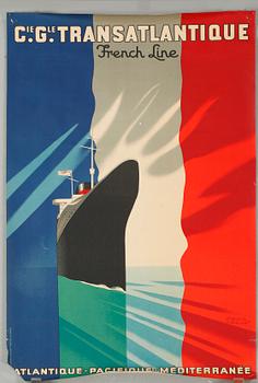 REKLAMAFFISCHER, 2 st, omkring 1900-talets mitt.