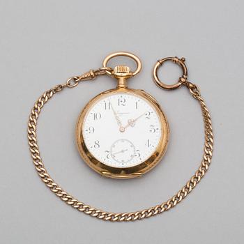 HERRFICKUR, 18 K, Longines.