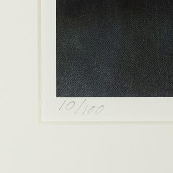 Lisa Torikka, colour lithograph, signed Jorikka and numbered 10/100.