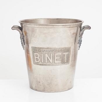 A Champagne cooler bucket, Binet, Argit, France.
