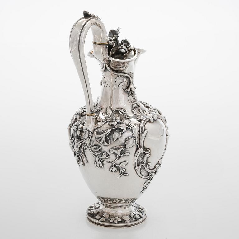 Charles Reily & George Storer, kannu, sterlinghopea, Lontoo 1839.