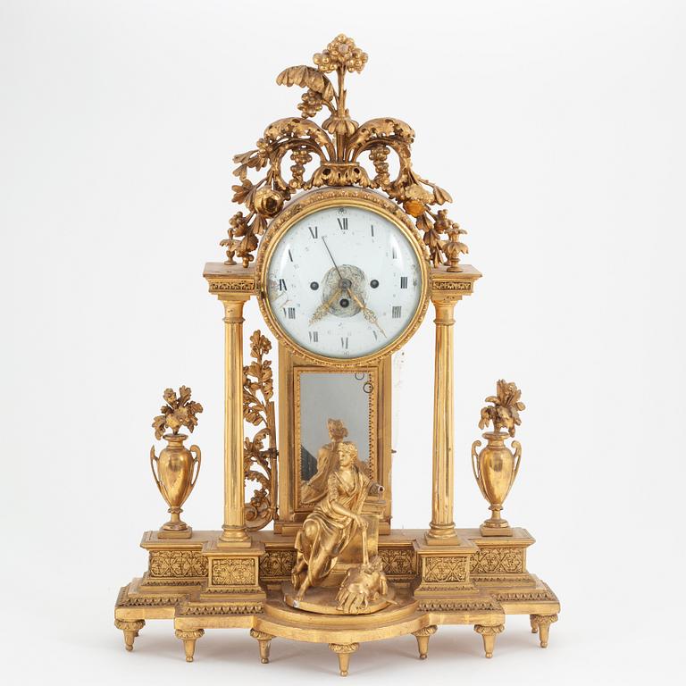 Bordspendyl, Sengustaviansk, omkring år 1800.