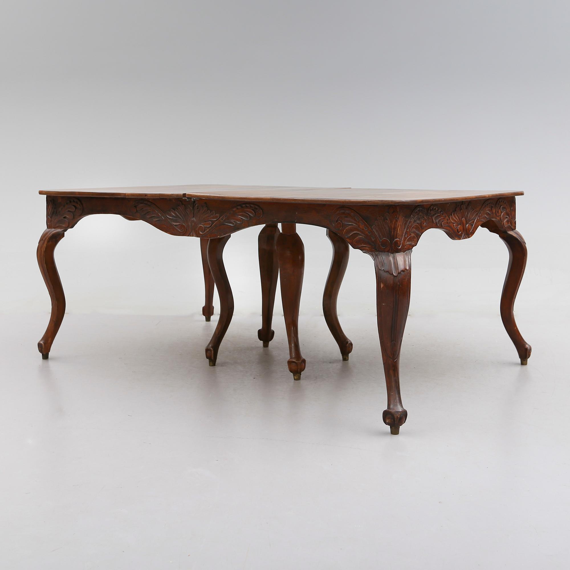 MATBORD, rokokostil, 1800-talets andra hälft.