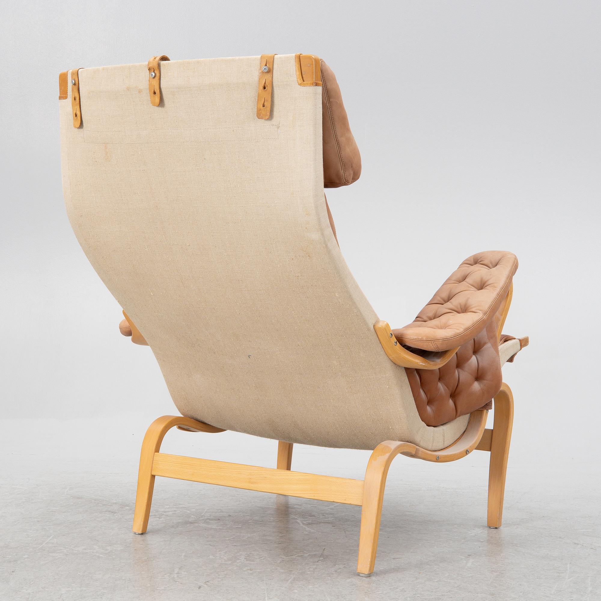 Bruno Mathsson, fåtölj, "Pernilla", Dux.