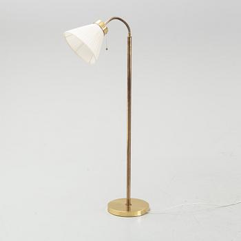 Josef Frank, a model '1838' brass floor lamp, Firma Svenskt Tenn.