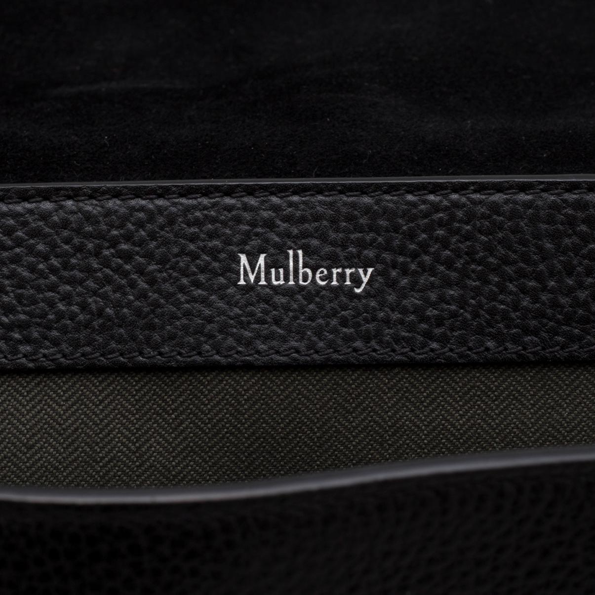 MULBERRY, a leather 'East West Antony Messenger Bag'.