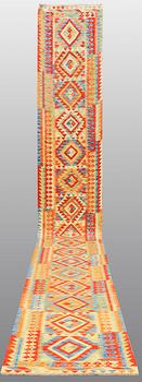 A RUNNER, Kilim, ca 610 x 85 cm.