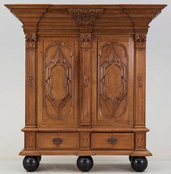 SKÅP, barockstil, 1800-tal.