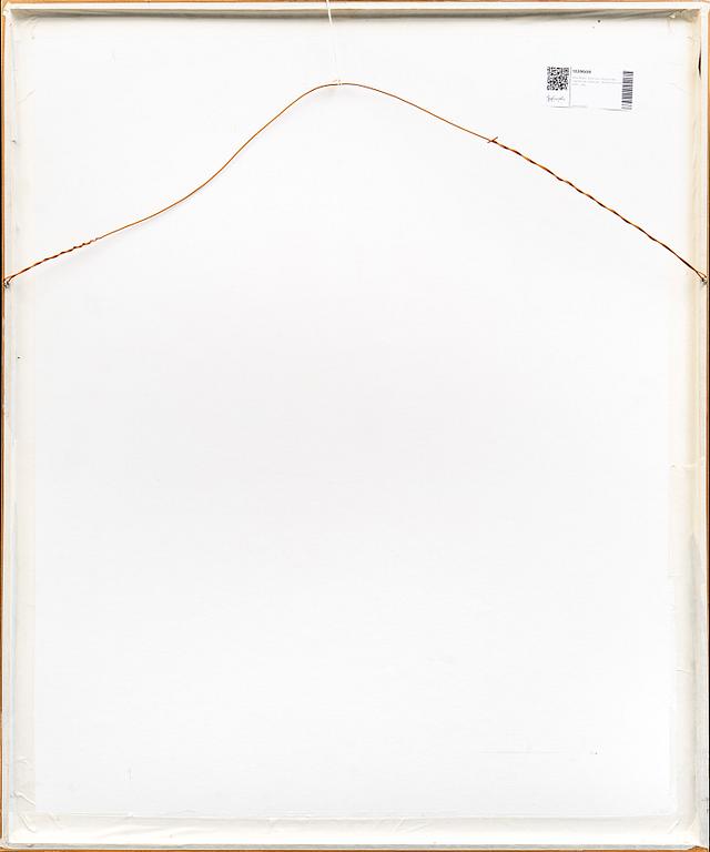Ann-Marie Jönsson, oil on canvas, signed, dated, "do not shut me in".