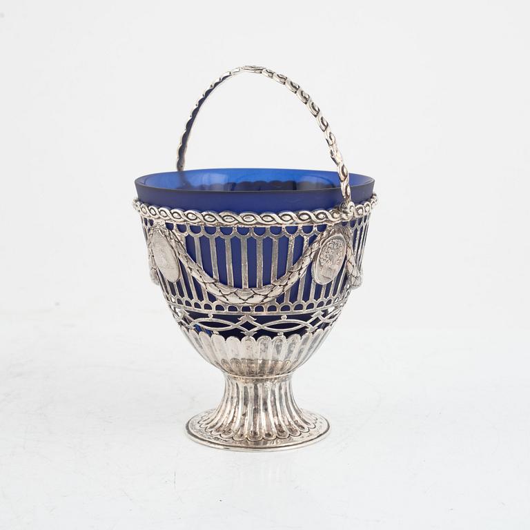 A silver basket, London, England, 1771.