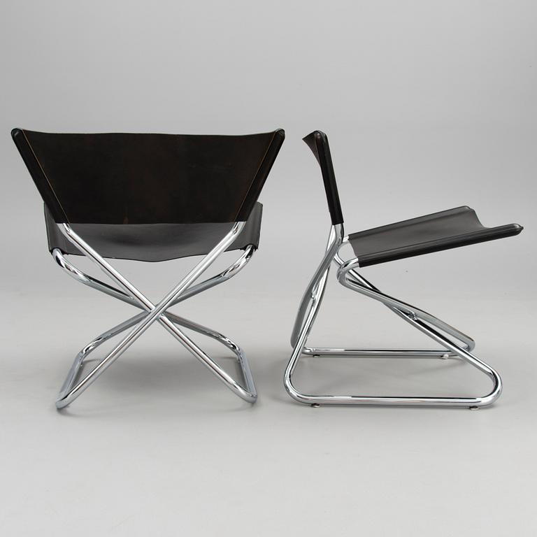 Two 'Z-Down' Chairs for Engelbrechts, Denmark.