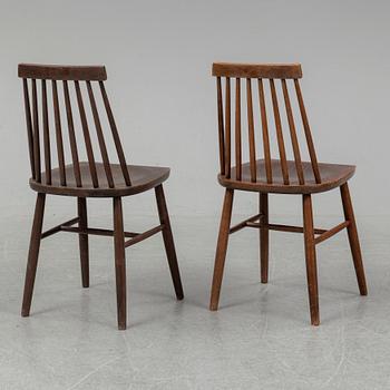 A set of 6 'Preben' chairs from IKEA.