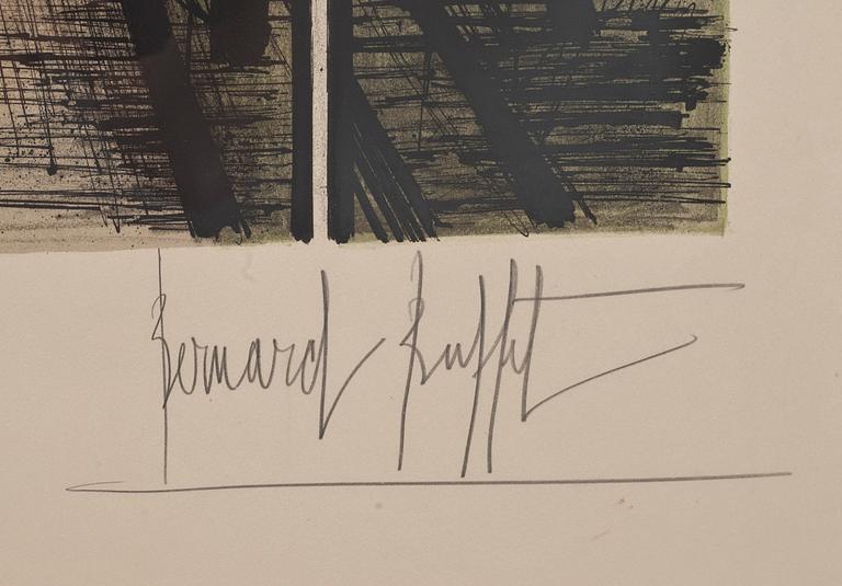 BERNARD BUFFET, färglitografi, signerad och numrerad 107/220.