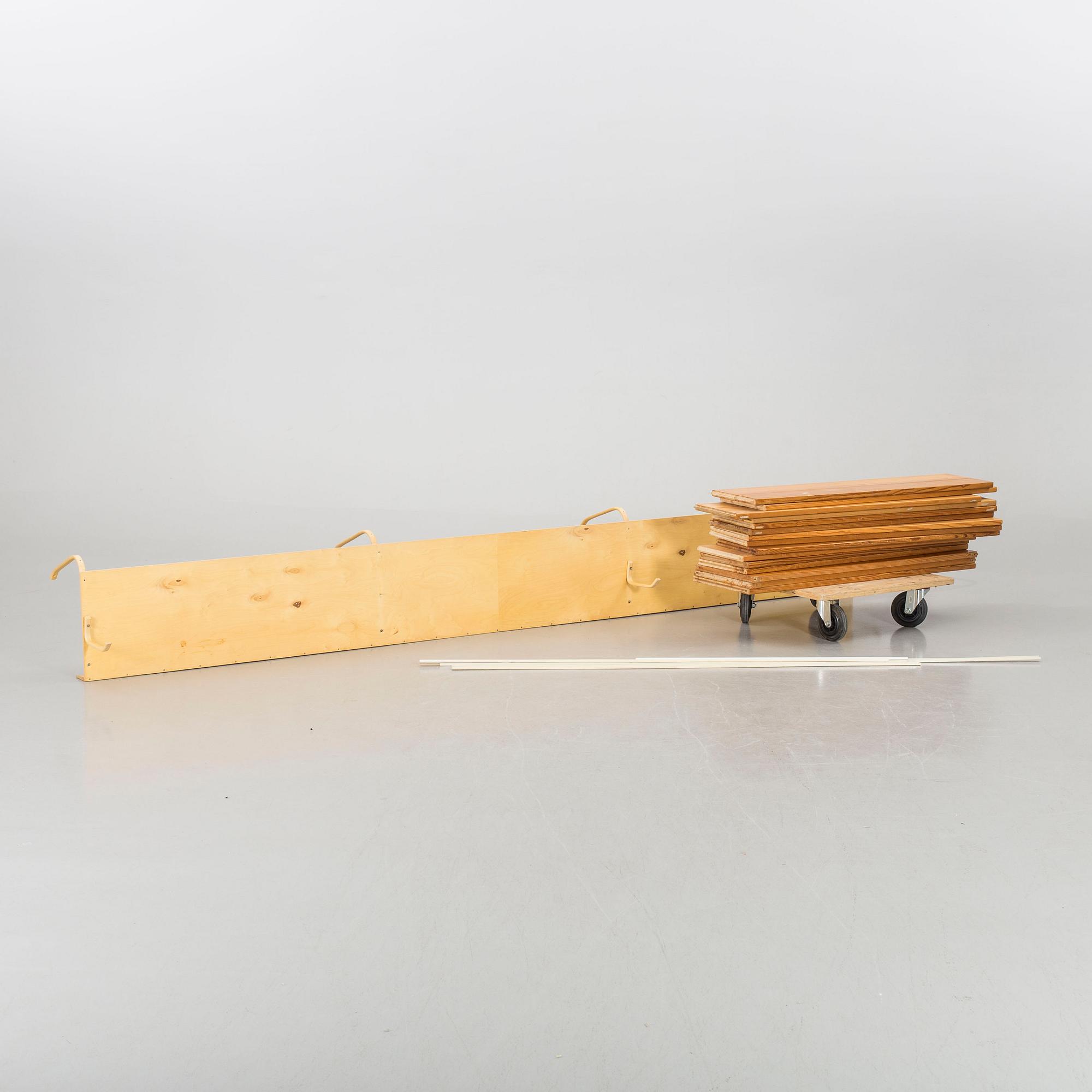 A "standard" book shelf BRUNO MATHSSON, second half of the 20th century.