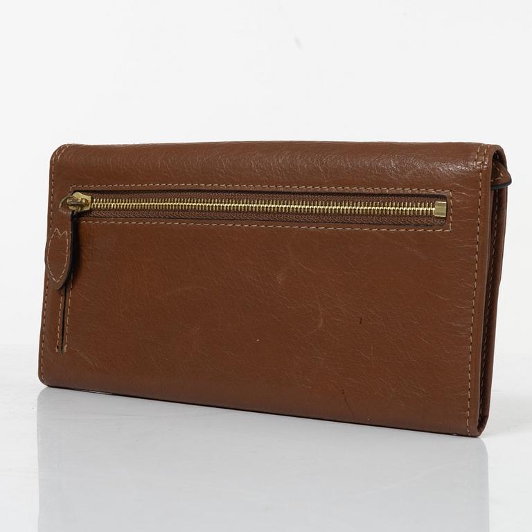 Mulberry, bag, "Alexa" and wallet.