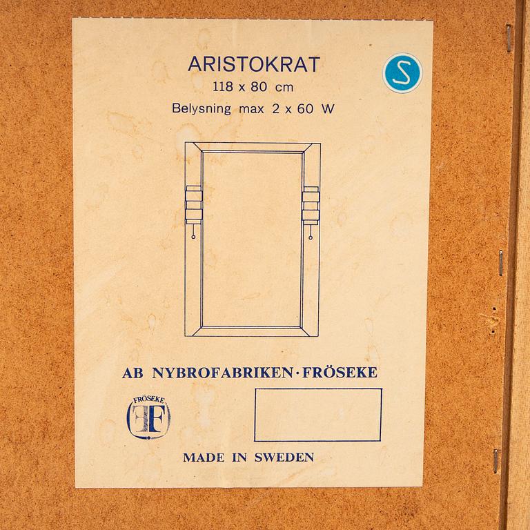 Spegel "Aristokrat", AB Nybrofabriken, Fröseke, 1960/70-tal.