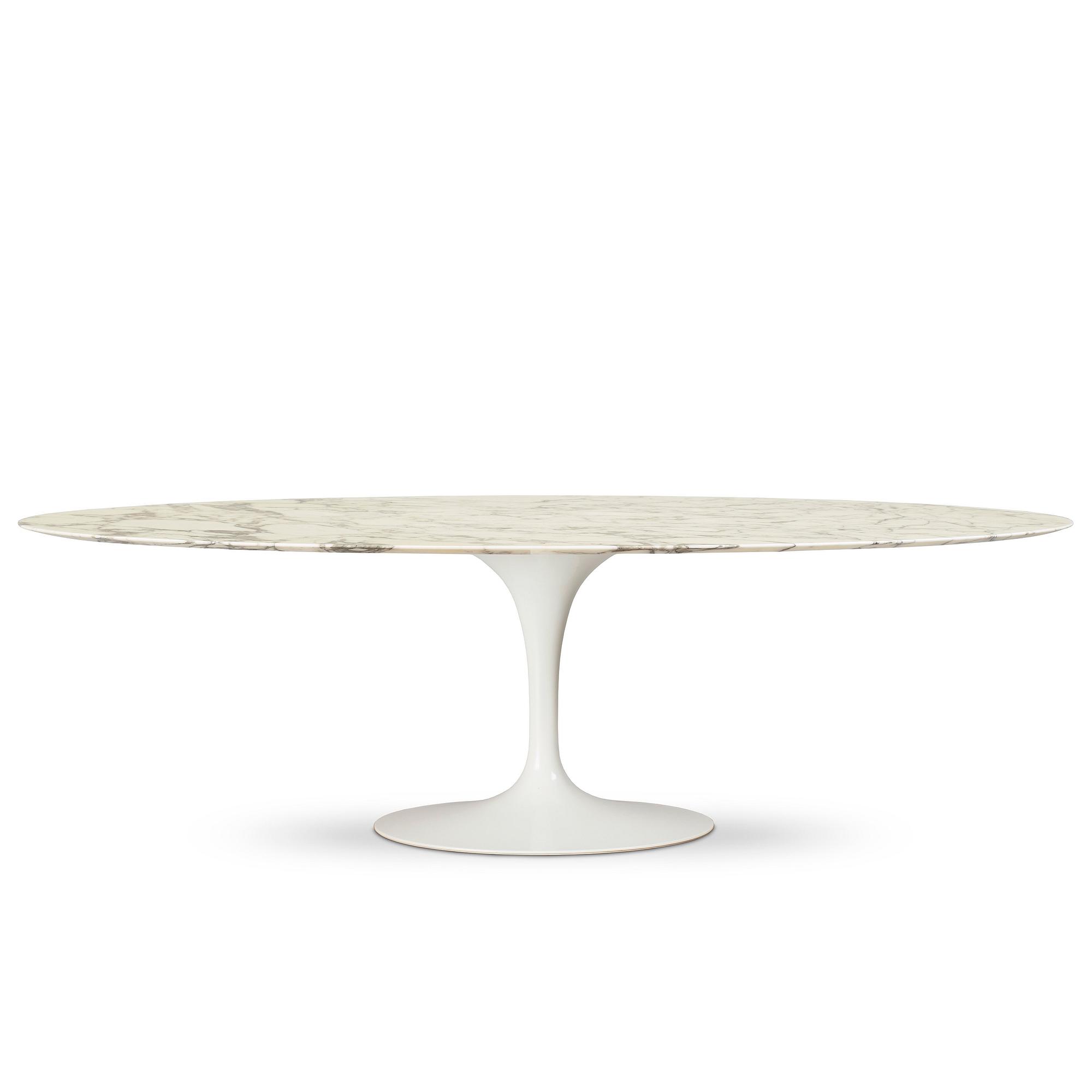 Eero Saarinen, a 'Tulip', dining table, Knoll International, 2015.