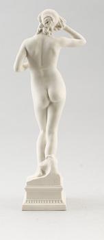 FIGUR, parian, Per Hasselberg, Gustafsberg 1909.