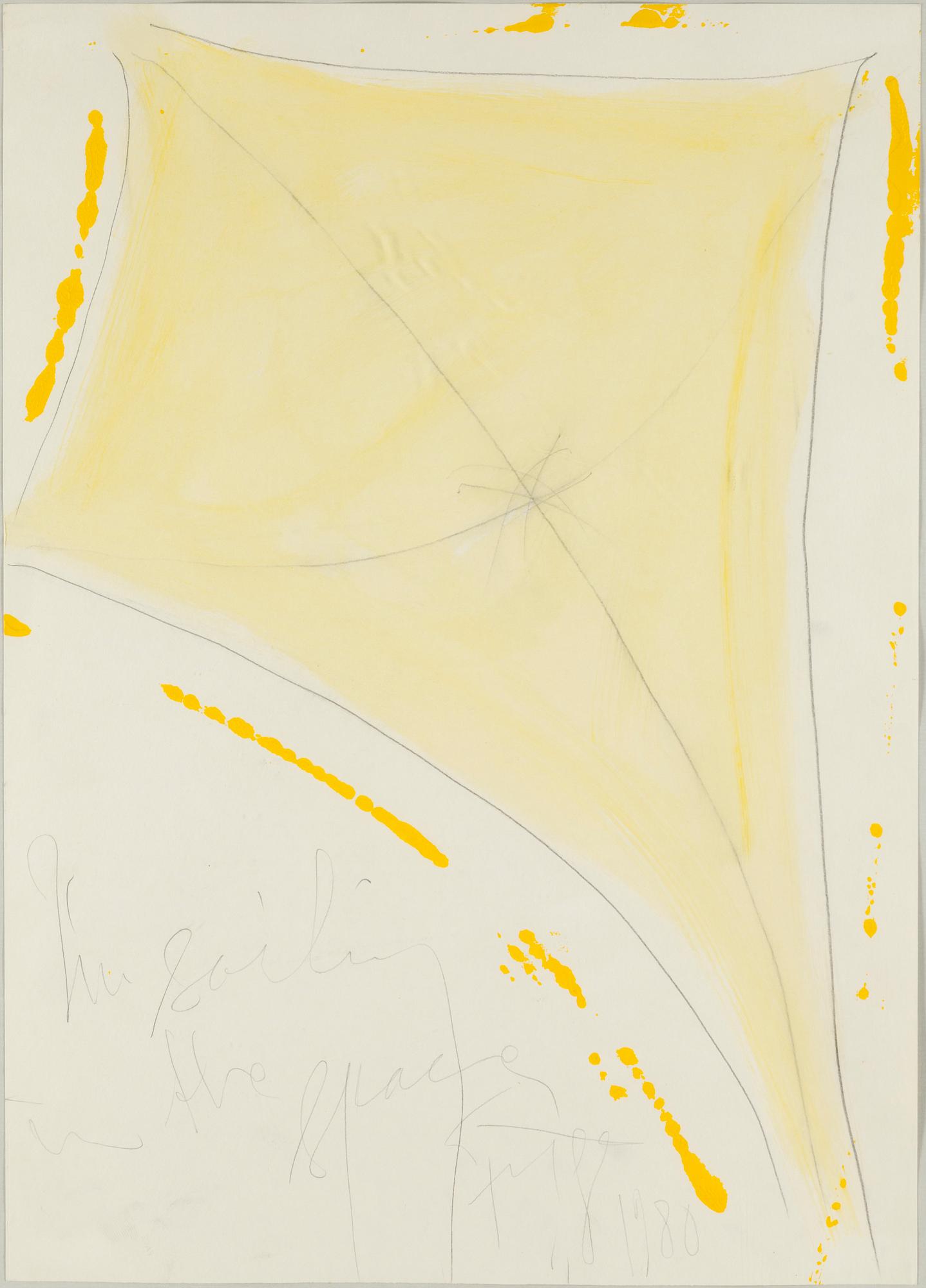 EDDIE FIGGE, mixed medua, signed and dated 1980.