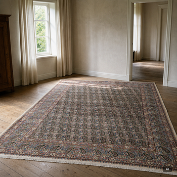 Carpet, Kirman, approx. 335 x 260 cm.