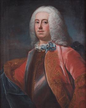 Lorens Pasch d ä, "Carl Fredrik Hamilton af Hageby" (1705-1753).