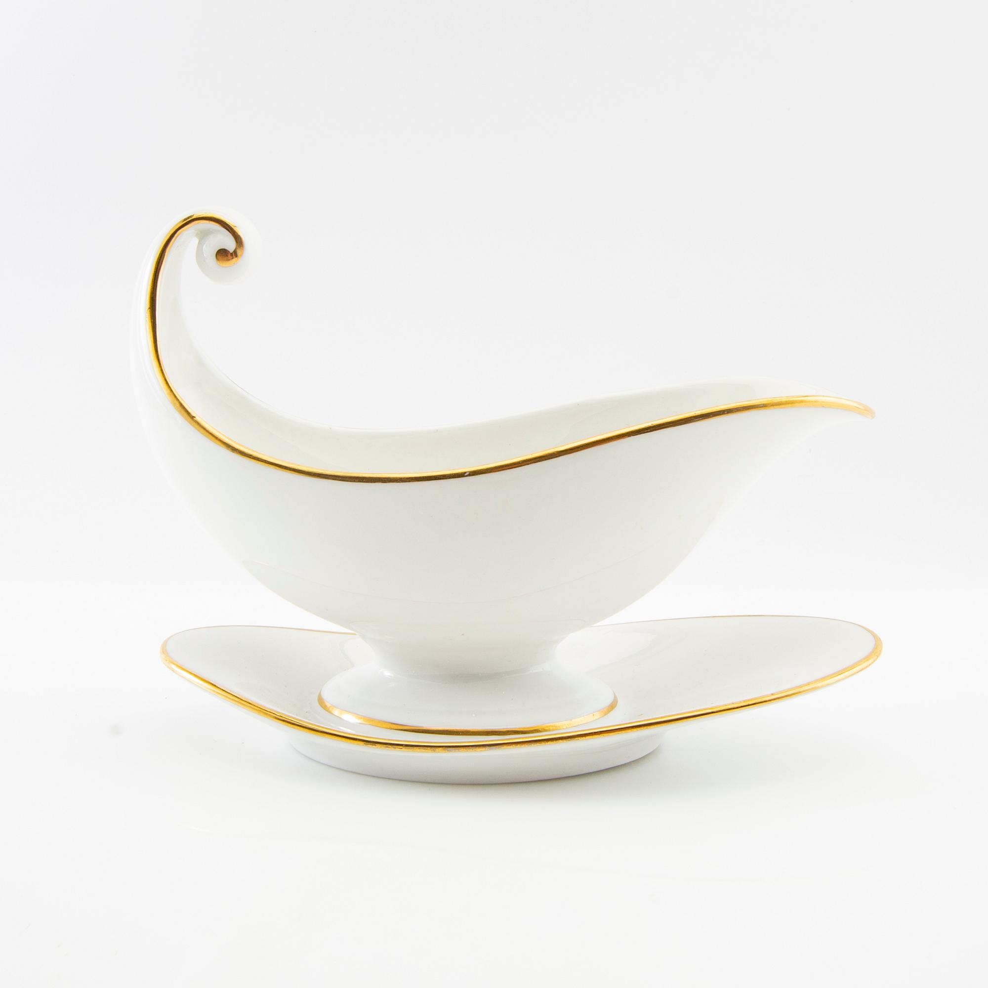 Service approximately 61 pieces Rörstrand first half of the 20th century porcelain.