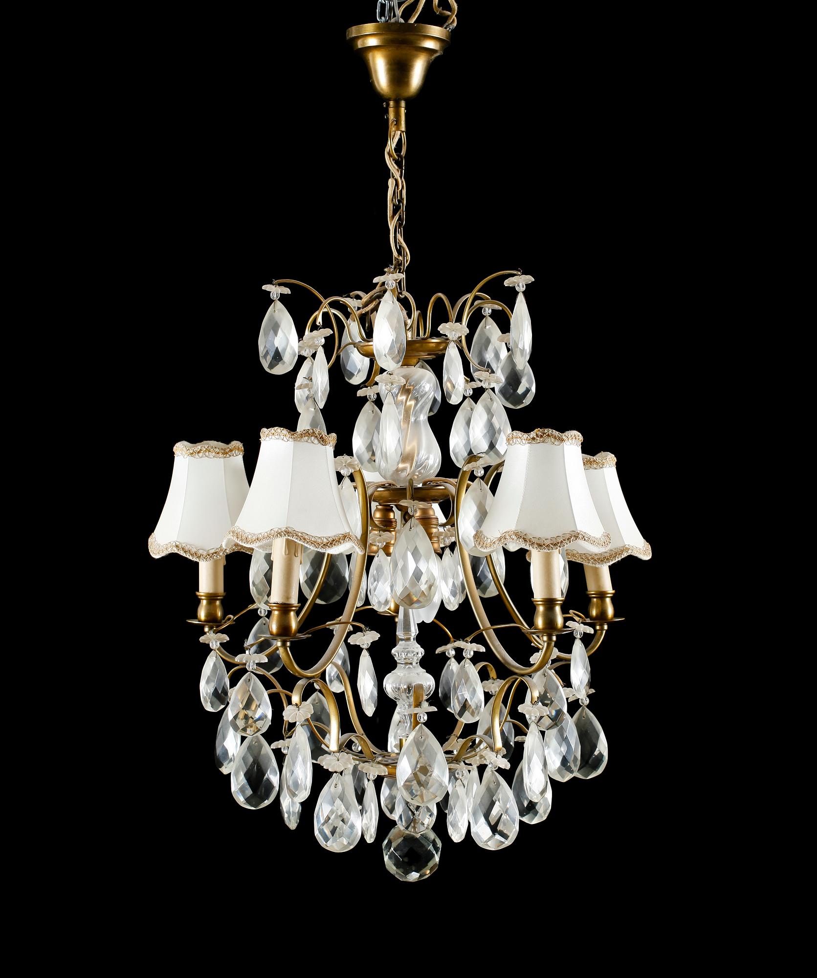 TAKKRONA, barockstil, 1900-talets mitt. Höjd ca 65 cm.