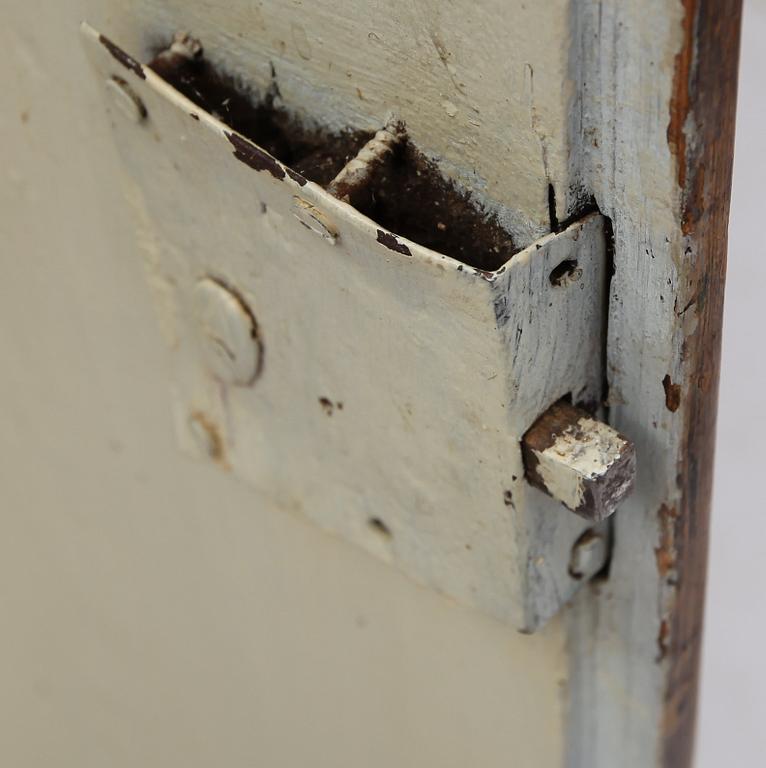 HÖRNSKÅP, allmoge, 1700-/1800-tal.