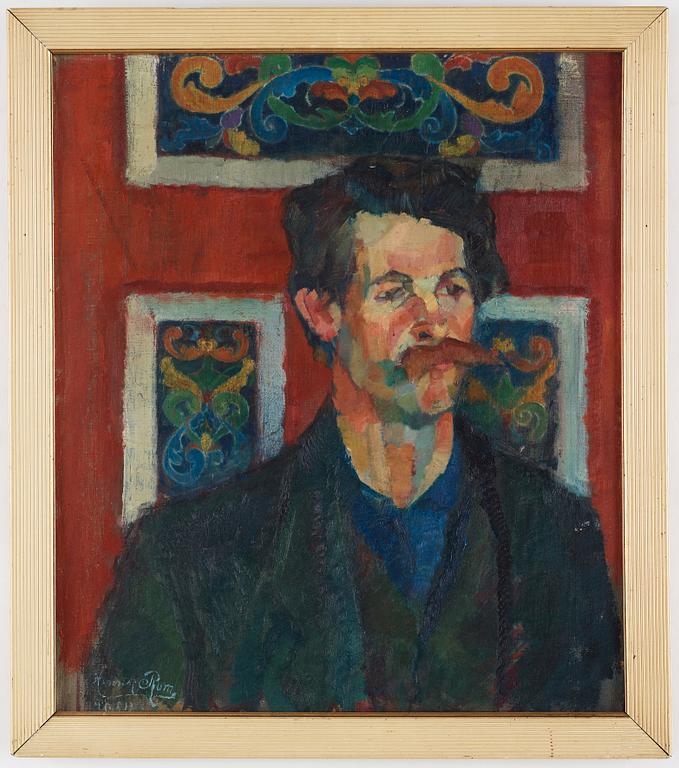 Henrik Rom, "Selfportrait".