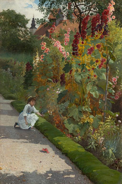 Ludvig Frid, DBW.s Botaniska trädgård, Visby.