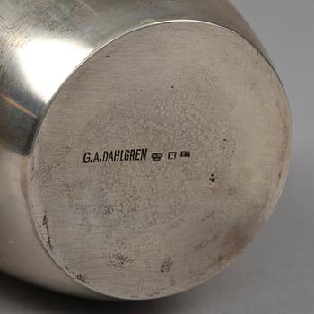 PARTI SILVER, 5 delar, div smeder, 1900-talets första hälft. Tot vikt c:a 200 g.
