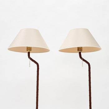 A pair of floor lights from Öja, end of the 20th Century.