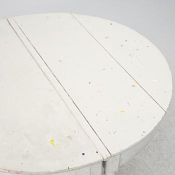 Matbord, 2 delar, 1800-tal.