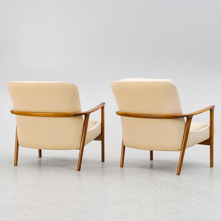 Inge Andersson, armchairs, a pair, "Tunis", Bröderna Andersson, designed circa 1965.