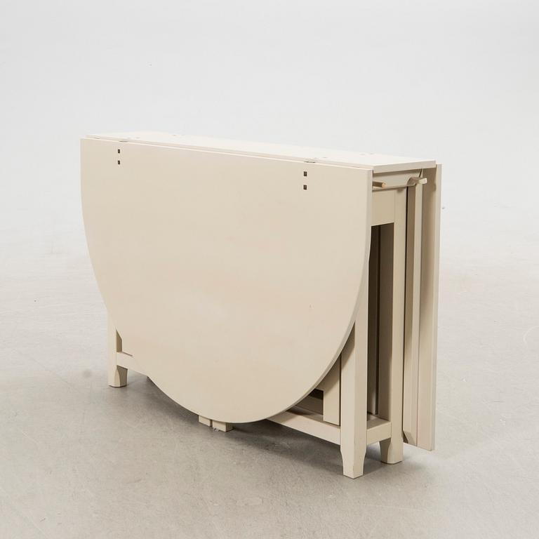 Drop-leaf table, "Bergslagen", from IKEA's 18th-century series, 1990s.