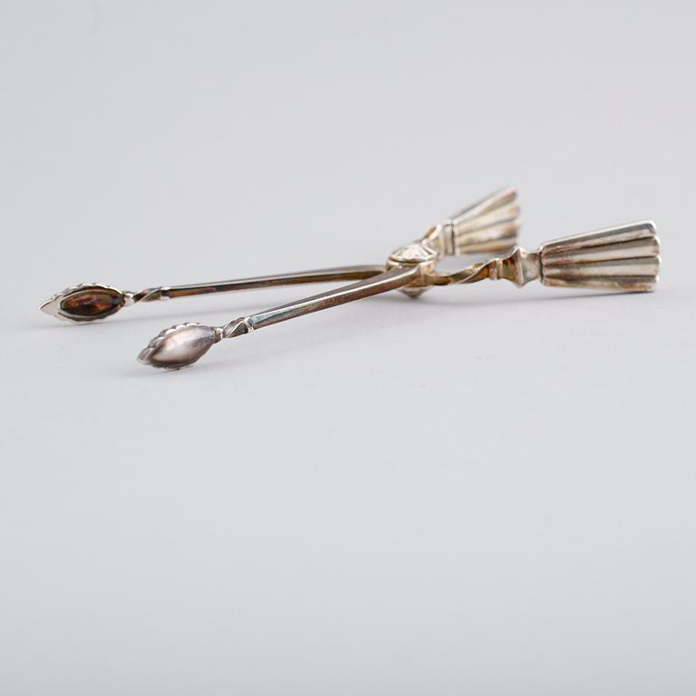 SOCKERTÅNG, silver, "Bernadotte", Georg Jensen, Danmark, 1900-talets mitt.