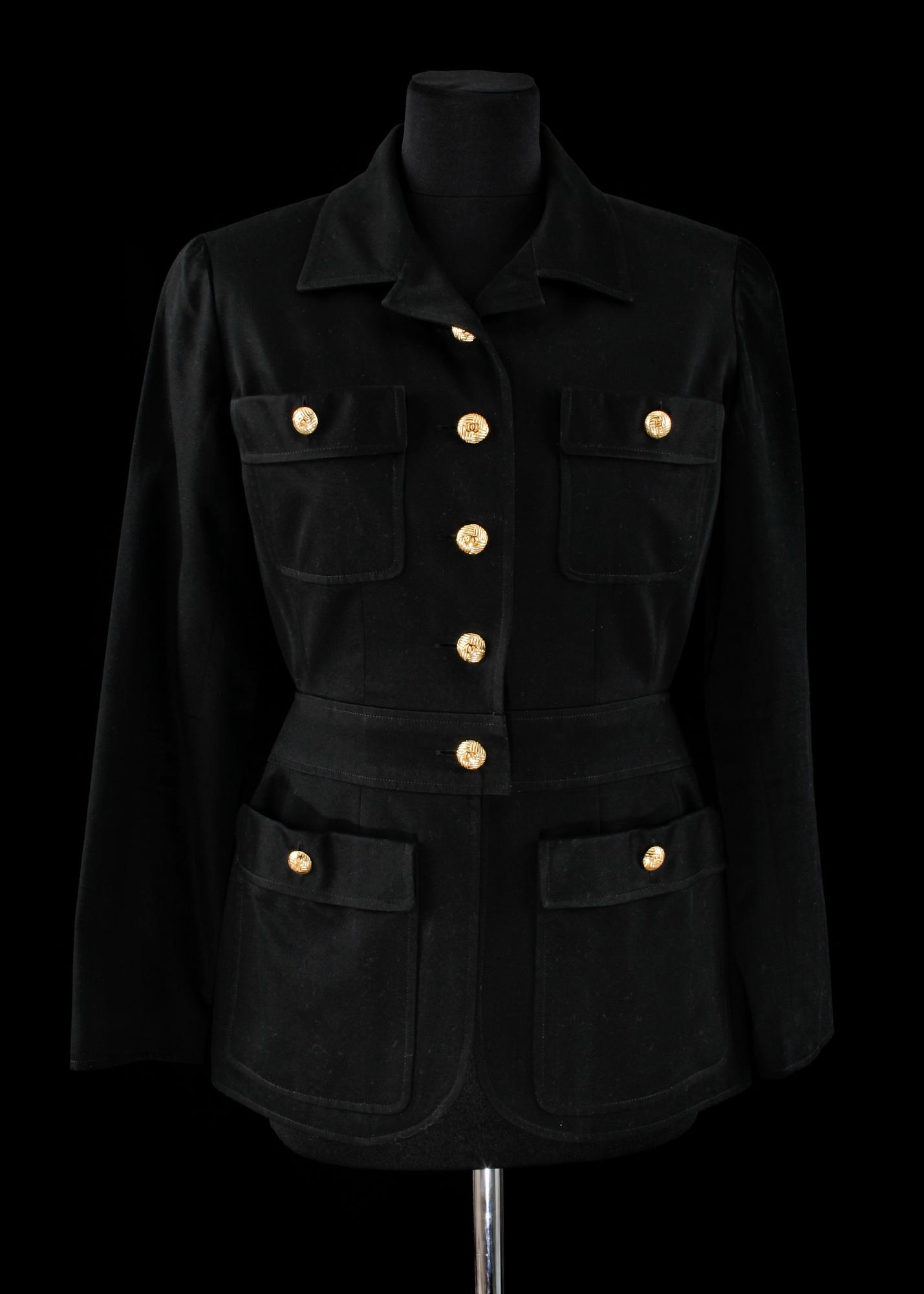 A jacket by Chanel.