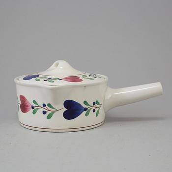 MATSERVIS, "Allmoge", 61 delar, porslin, Gustavsberg, tidigt 1900-tal.