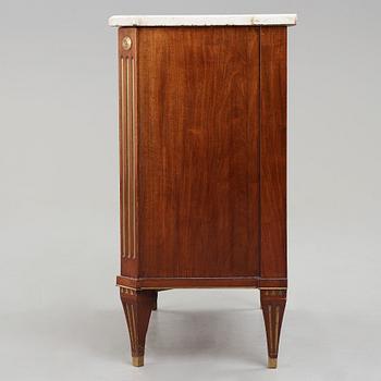 SKRIVBYRÅ, sengustavianskt stockholmsarbete, 1700-talets slut.