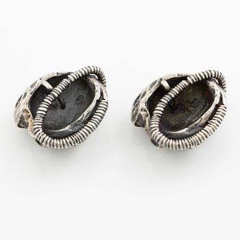PA Lundahl-Terrs, figurines/pendants, eleven pieces, silver, in the form of animals.