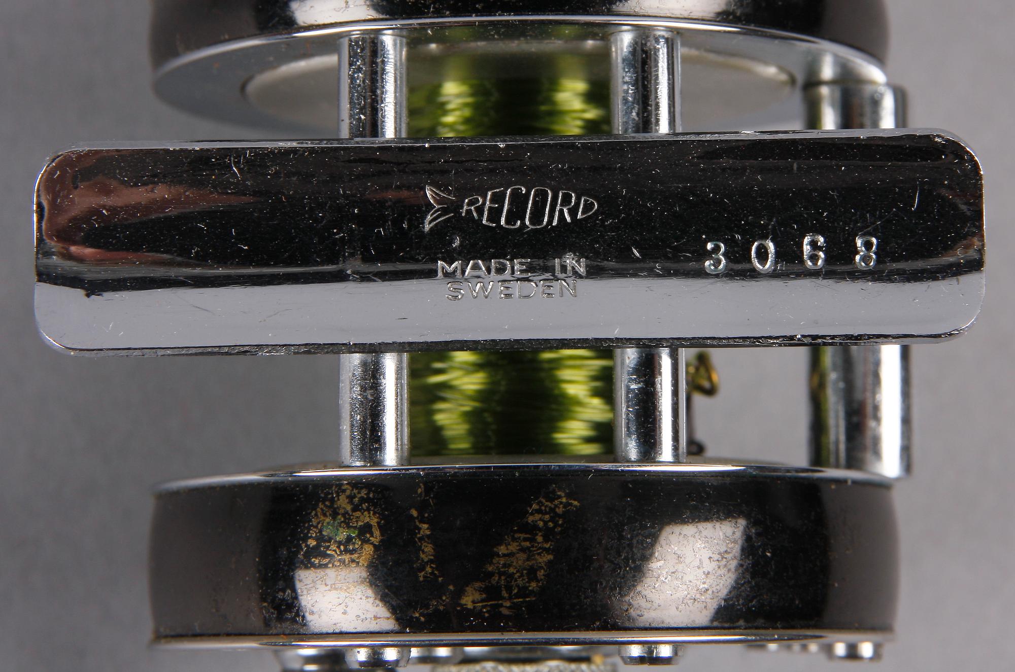 FISKERULLE, "Record Flyer 3000", AB Urfabriken, Svängsta, 1950/60-tal.